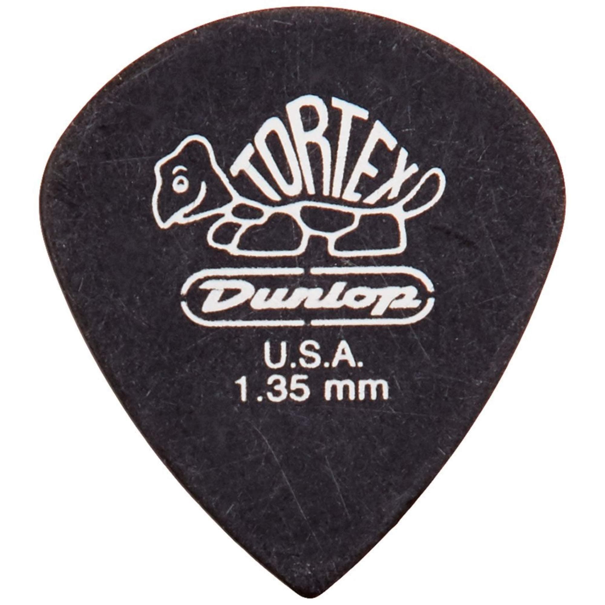 Dunlop 478P1.35 TORTEX White JAZZ III Picks (12-Pack) 1.35 mm