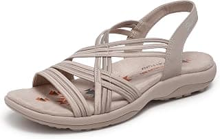Skechers Women's Reggae Slim Simply Stretch Sandal | chez Amazon US