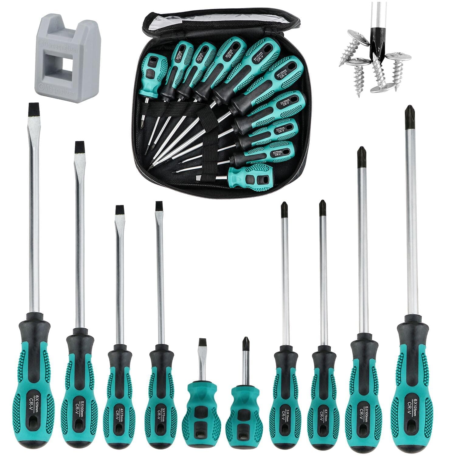 Screwdriver Set 10pcs, Magnetic chez Amazon UK
