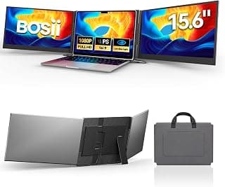 BOSII Moniteur d'extension d'écran pour ordinateur portable – 16 pouces Triple IPS FHD 1080p Moniteurs portables étendus pour... chez Amazon Canada