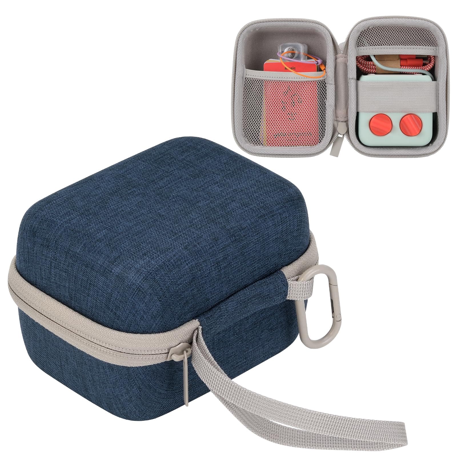 Jeachan Hard Case Compatible with Yoto Mini Kids Audio Music Player Children Speaker Plays Audiobook Cards Radio (Midnight Blue) chez Amazon US