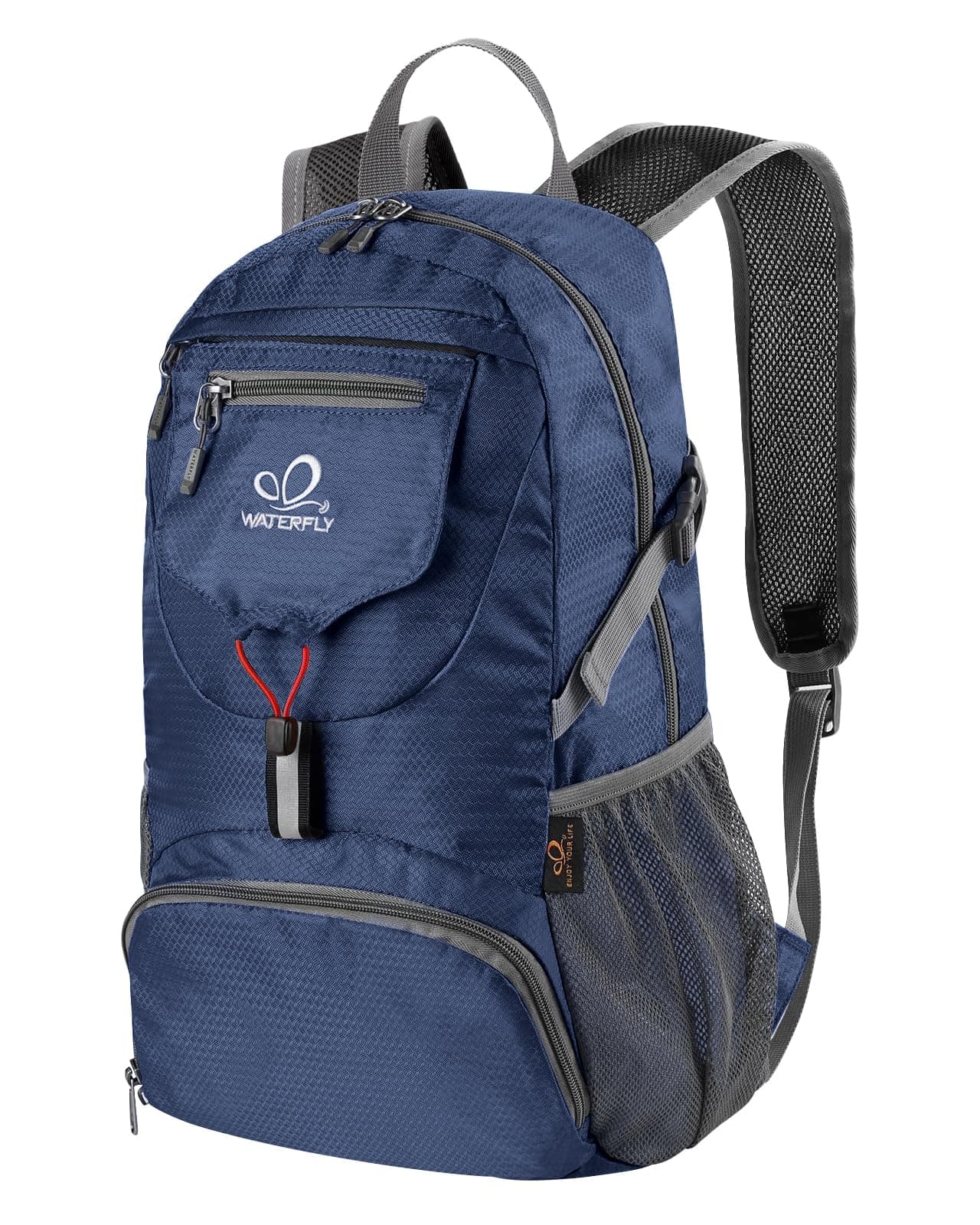 Waterfly Ultra Lightweight Foldable Backpack: 20L Packable Rucksack | Men, Women, Hiking, Travel, Camping, Outdoor, Sports
