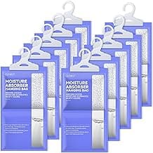 CLEVAST Moisture Absorbers Packets 10 Pack, Dehumidifier Bags for Closet, Unscented Hanging Humidity Absorber in Wardrobes, Bedrooms,... chez Amazon Canada