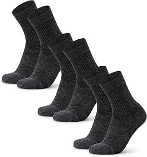Salomon DANISH ENDURANCE Merino Wool Hiking Socks, Lightweight, 3 & 5-Pack | Lightweight Merino Wool Hiking Socks, Breathable & Cool... chez Amazon US