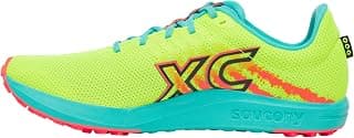 Saucony Unisex Kilkenny XC 10 Cross Country Spike Sneaker, Citron/Mutant, 7.5