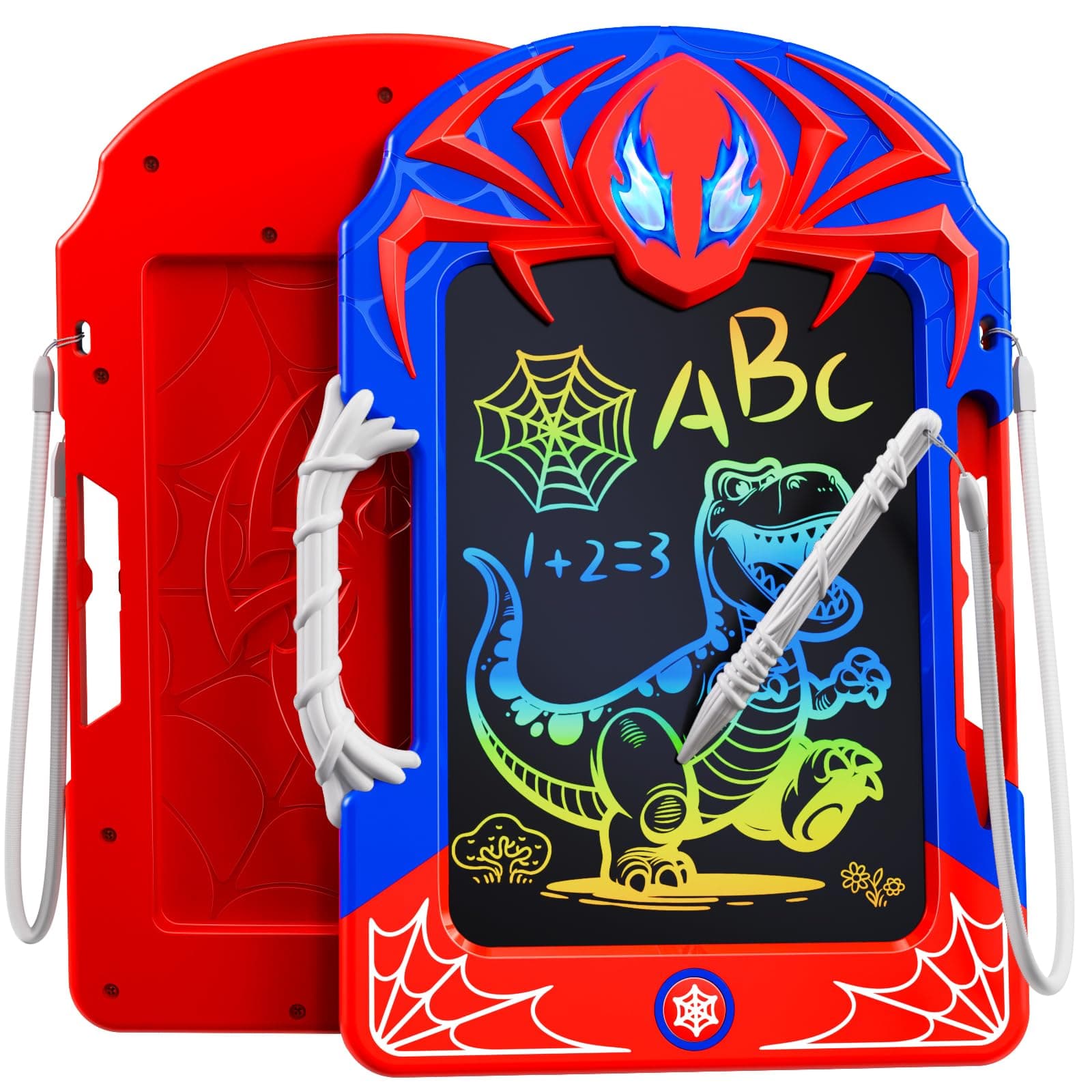 Toys for 3-8 Year Old Boys Kids, LCD Drawing Writing Tablet with Web Stylus & Grip, Colorful Drawing Pad Doodle Board,Toddler Learning
