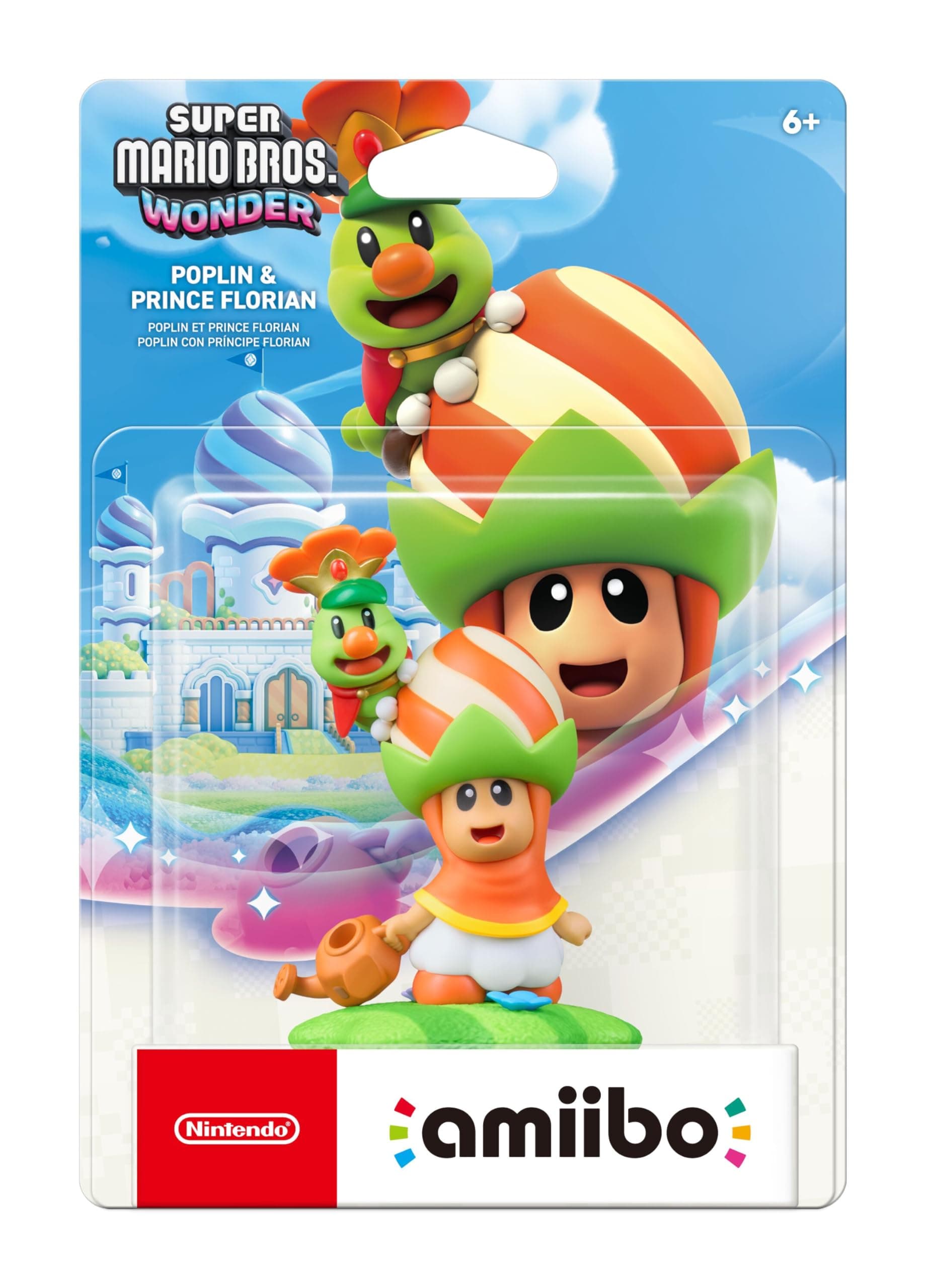 amiibo™ - Poplin & Prince Florian - Super Mario Bros.™ Wonder Series chez Amazon US