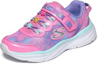 Skechers Girls' Power Jams Skech Friends | Casual, Machine Washable, Cushioned Insole, Sparkle Mesh chez Amazon US