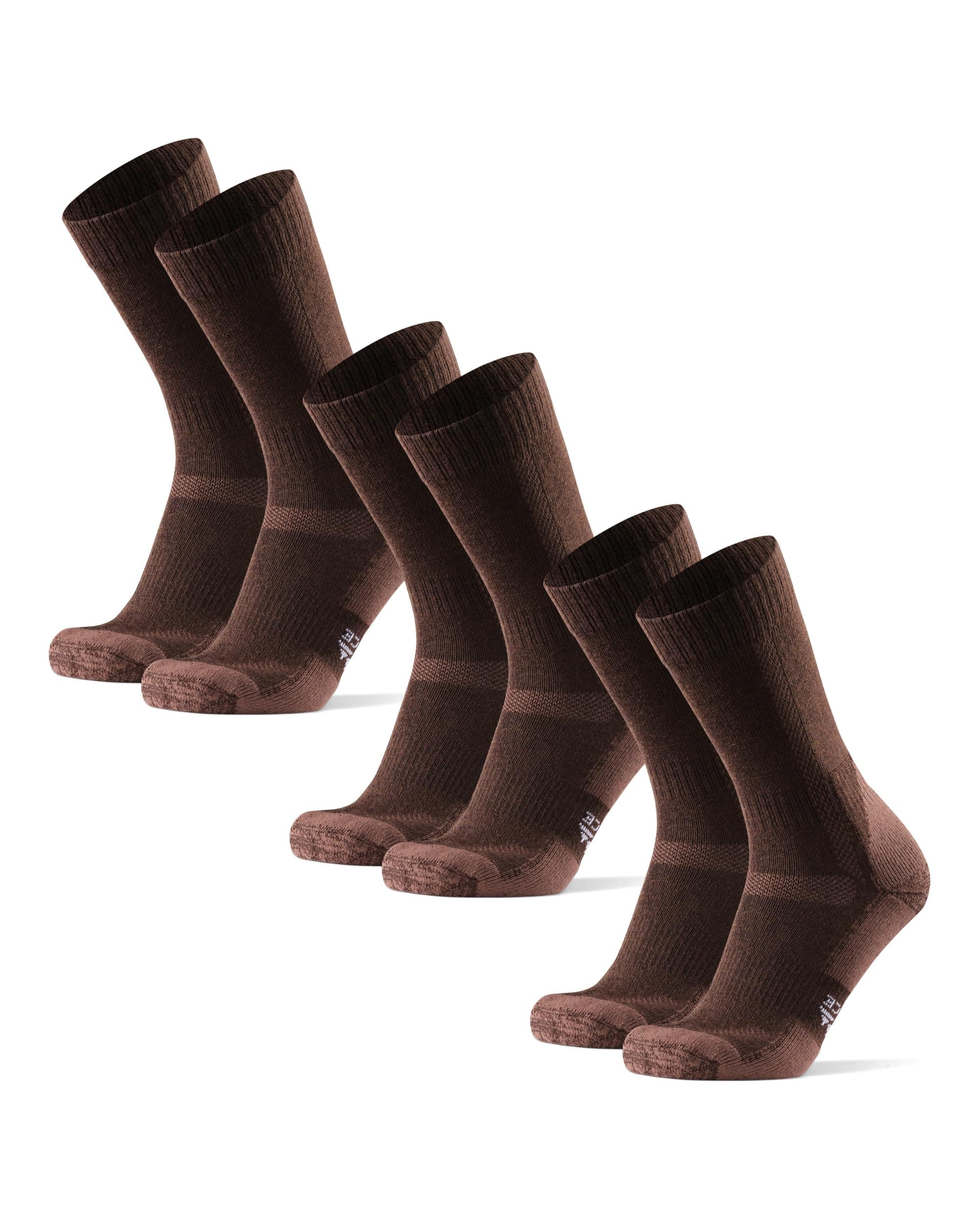 DANISH ENDURANCE Hiking Socks, Breathable Merino Wool Walking Socks with Anti Blister Cushioning, for Men & Women, Unisex, 3 Pack chez Amazon UK