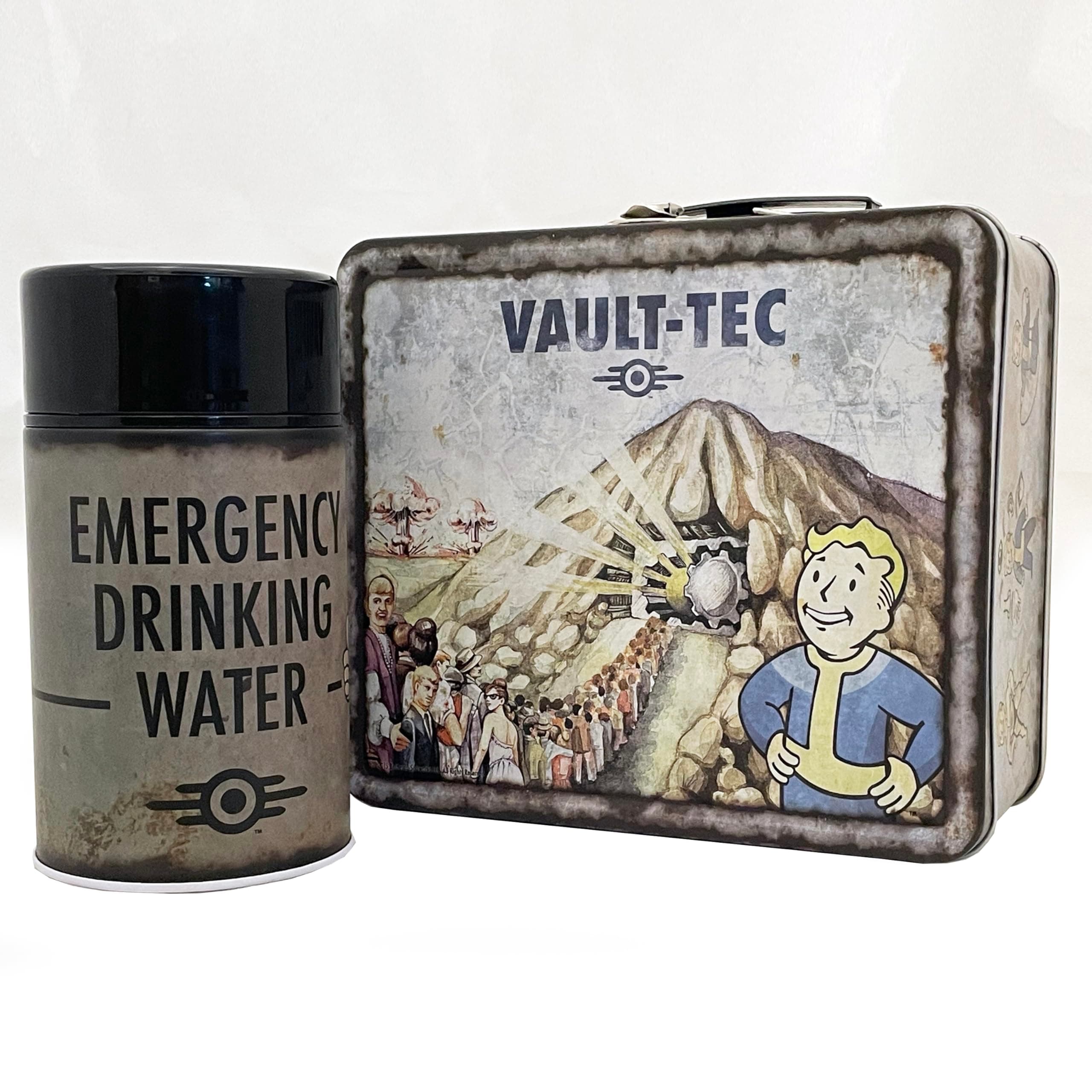 Fallout Weathered Vault-Tec Lunchbox & Flask chez Amazon UK