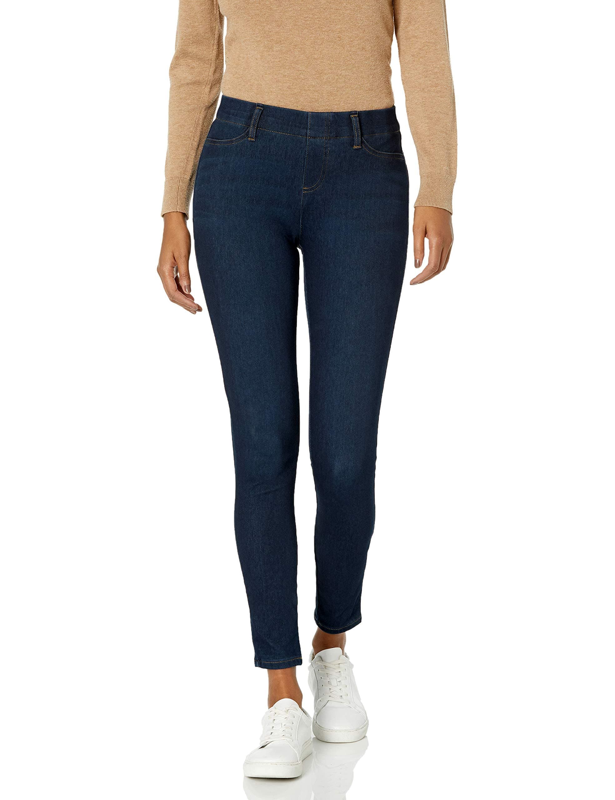 Amazon Essentials Women's Pull-On Mid Rise Stretchy Knit Jegging (Available in Plus Size)