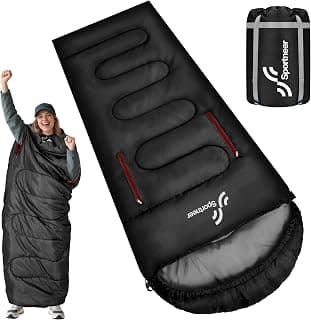 Sac de couchage thermique, Sportneer Wearable Sac de couchage thermiques for Adults Warm Cool Weather Sac de couchage... chez Amazon Canada