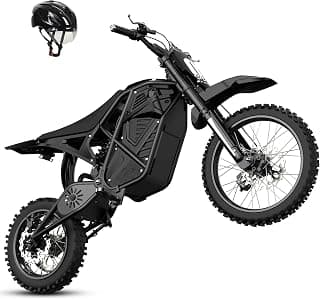 ESKUTE Vélo tout-terrain électrique pour adolescents et adultes, moteur central de crête de 3500 W, moto électrique avec batterie de... chez Amazon Canada