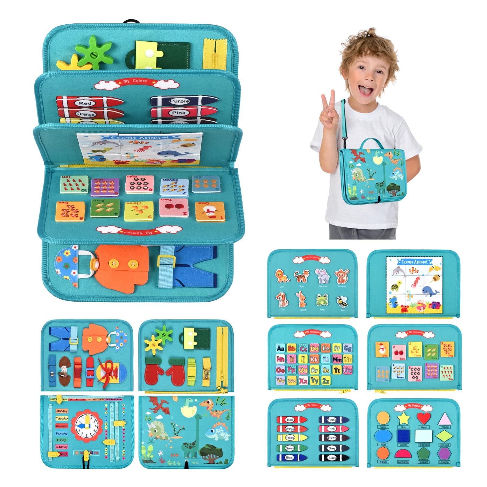 Busy Board Montessori Toys,