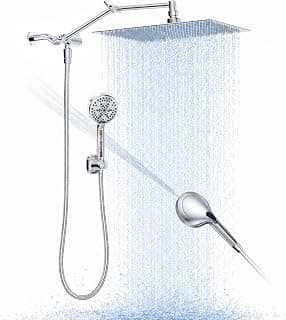 2026 New Rain Pommeau de douche haute pression with Filter High Pressure Rainfall Pommeau de douche haute pressions... chez Amazon Canada