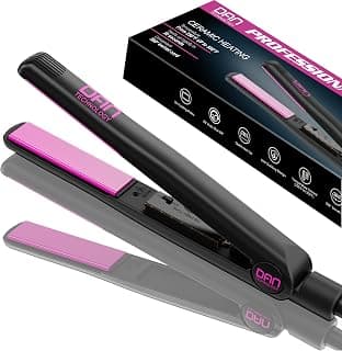 DAN Technology 1 inch Ceramic Flat Iron, 500 degree Adjustable Temperature Hair Straightener, Fast Heating, Dual... chez Amazon Canada
