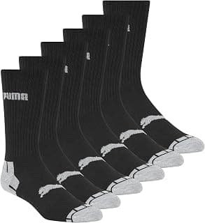 Under Armour PUMA Men's Crew Socks (6-Pack)