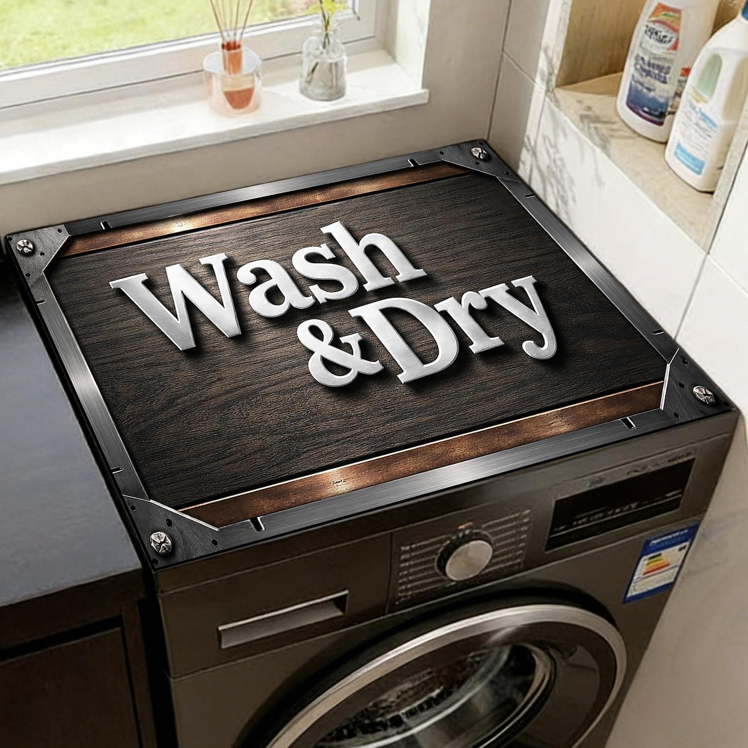 Washer and Dryer Covers for the Top, Non-Slip chez Amazon US