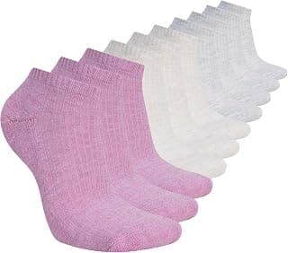 Skechers Women's 10-pack Half Terry Classic Low Cut Socks, Comfort-fit & Cushioned Footbed chez Amazon US