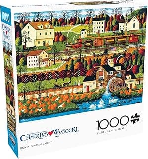 Buffalo Games - Charles Wysocki - Honey Pumpkin Valley - 1000 Piece Puzzle 1000 pièces for Adults -Challenging Puzzle... chez Amazon Canada