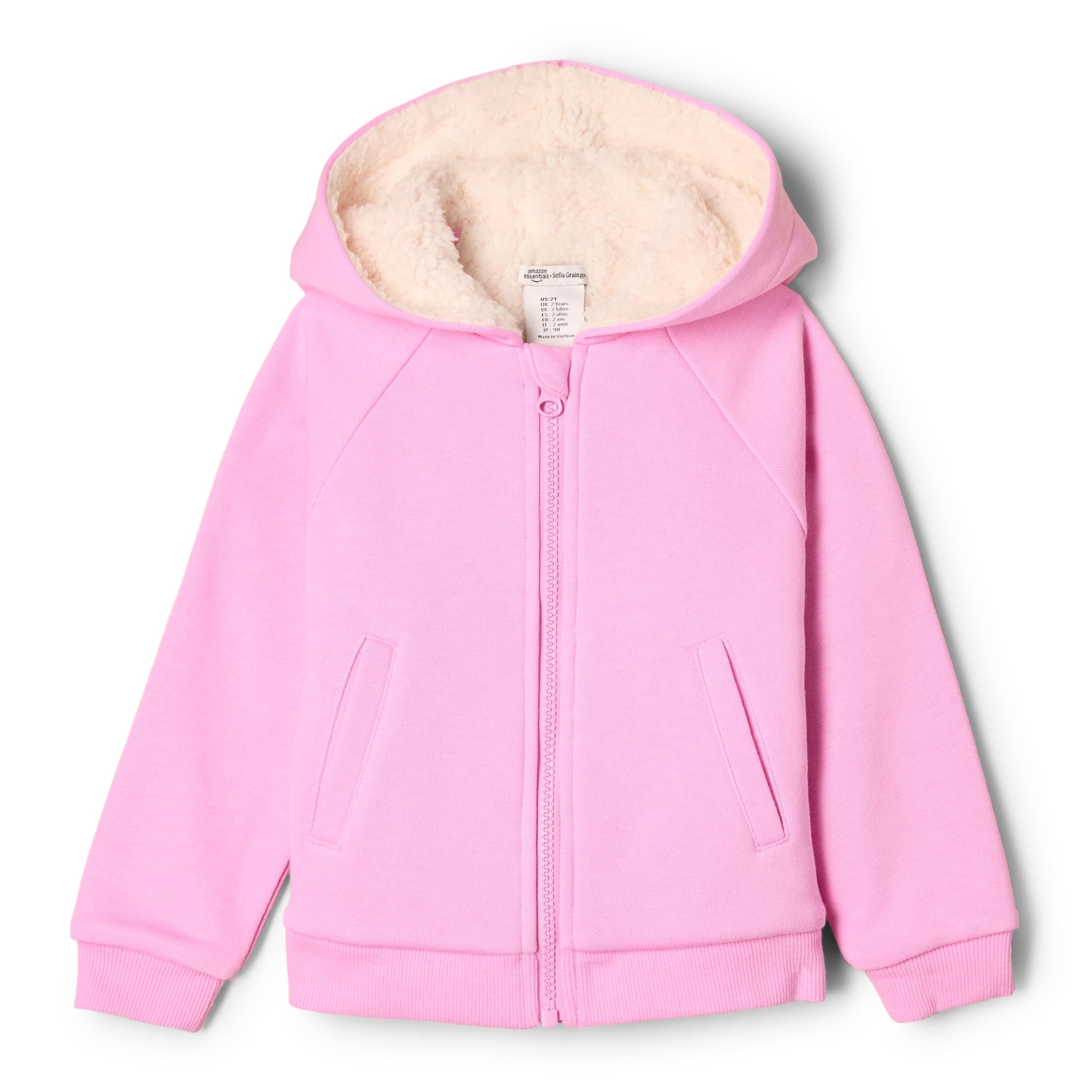 Amazon Essentials x Sofia Grainge Unisex Toddlers and Babies' Zip Hoodie Sweatshirt