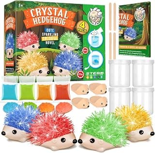 Kit de culture de cristaux XXTOYS pour enfants - 4 hérissons aux couleurs vives à faire pousser - Kits scientifiques pour enfants de 6... chez Amazon Canada