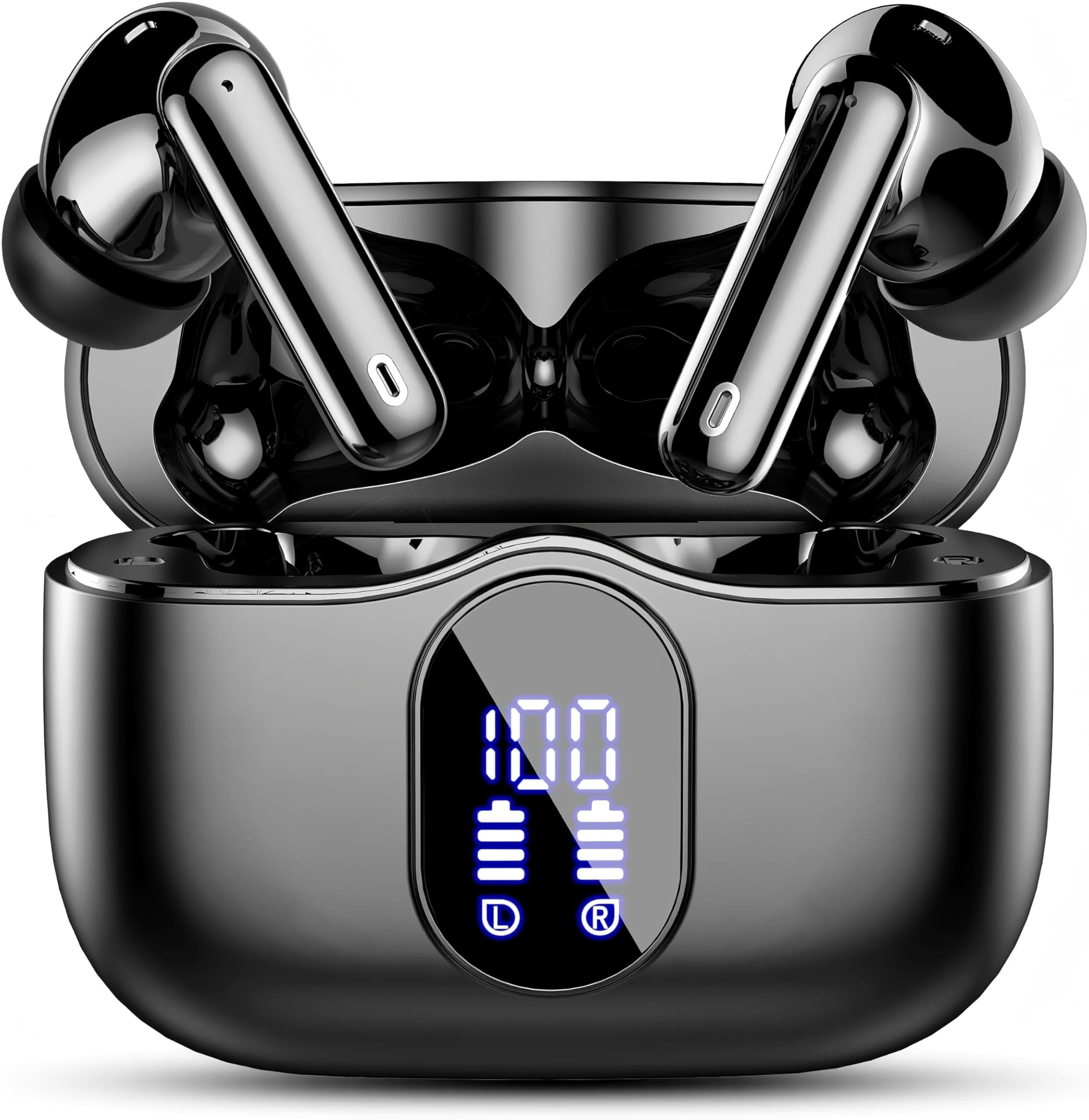 Wireless Earbuds, Bluetooth Headphones 5.4 HiFi Stereo Wireless Earphones chez Amazon Canada