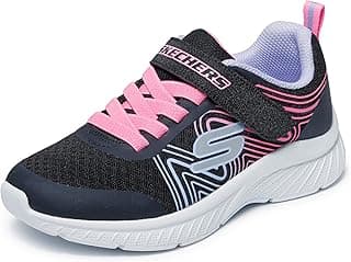 Skechers Girls' Microspec Swirl Sweet | Casual, Lightweight, Machine Washable, Cushioned Insole