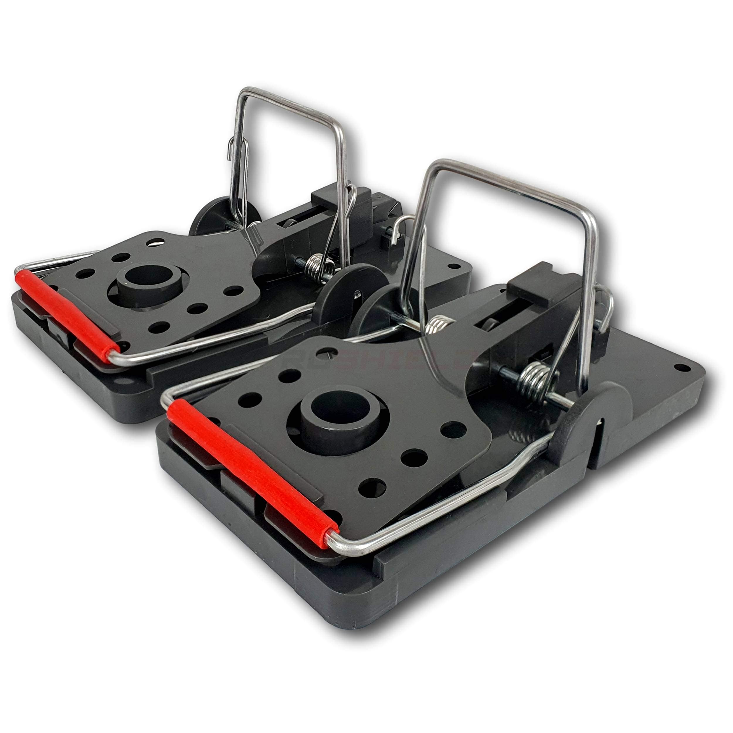 ROSHIELD 2 x Rat Traps - Professional Quality & Heavy Duty Pest Control Traps for Instant Kill - Large Reusable & Easy Set Rodent Solution chez Amazon UK