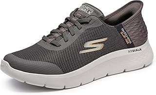 Skechers Men's Slip-Ins: Go Walk Flex Hands Up | Hands Free Slip-Ins, Air-Cooled Memory Foam Insole, ULTRA GO Cushioning, Flex...
