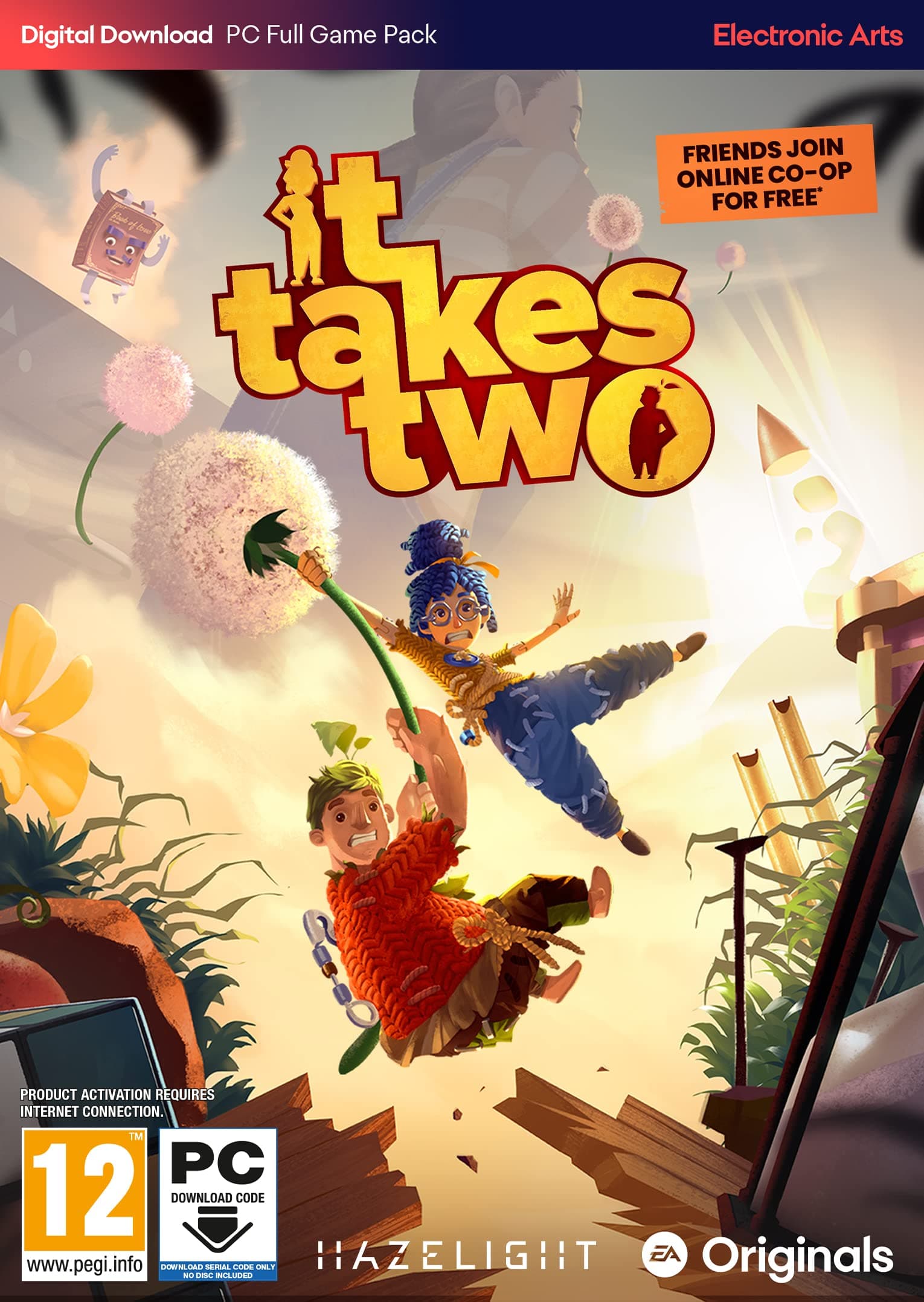 It Takes Two PCWin | Downloading Code EA App - Origin | VideoGame | English