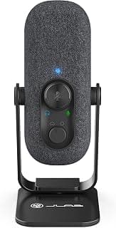 JLab, Go Talk, USB-C Microphone, Cardioid Omnidirectional, Plug and Play, Black