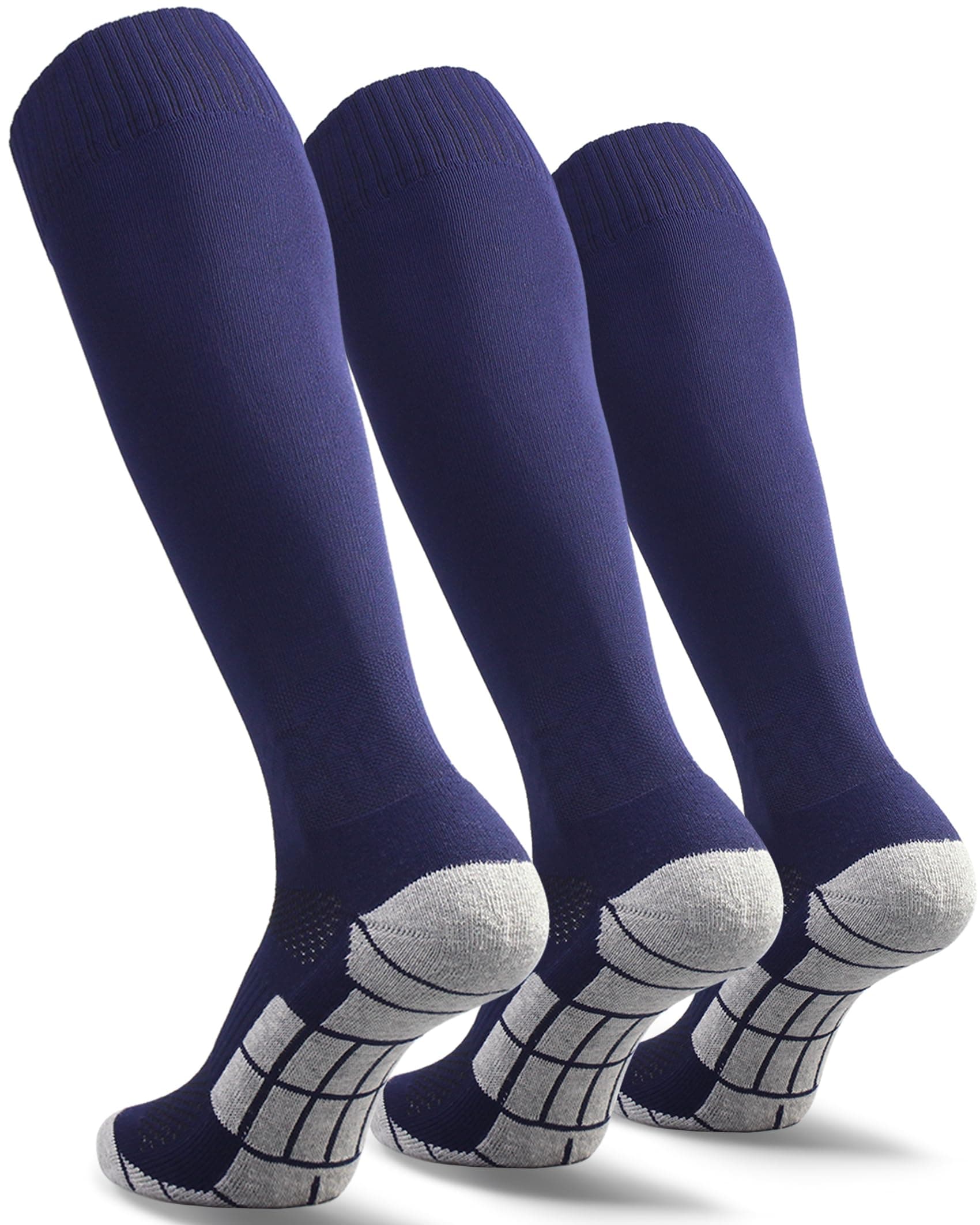CWVLC Soccer Socks (1/3/5 pairs) Team Sport Knee High Socks for Adult Youth Kids chez Amazon US