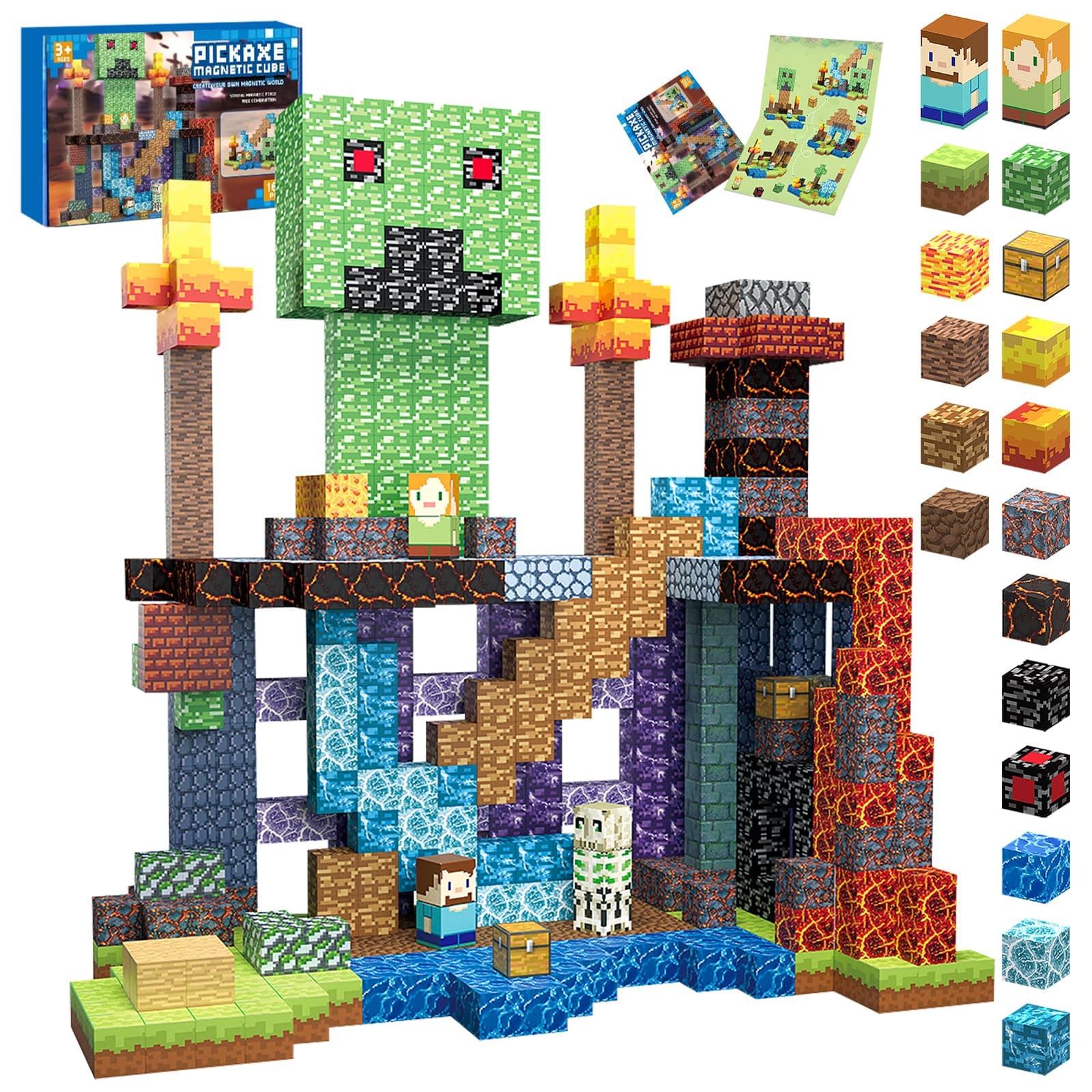 Magnetic Blocks, 160PCS