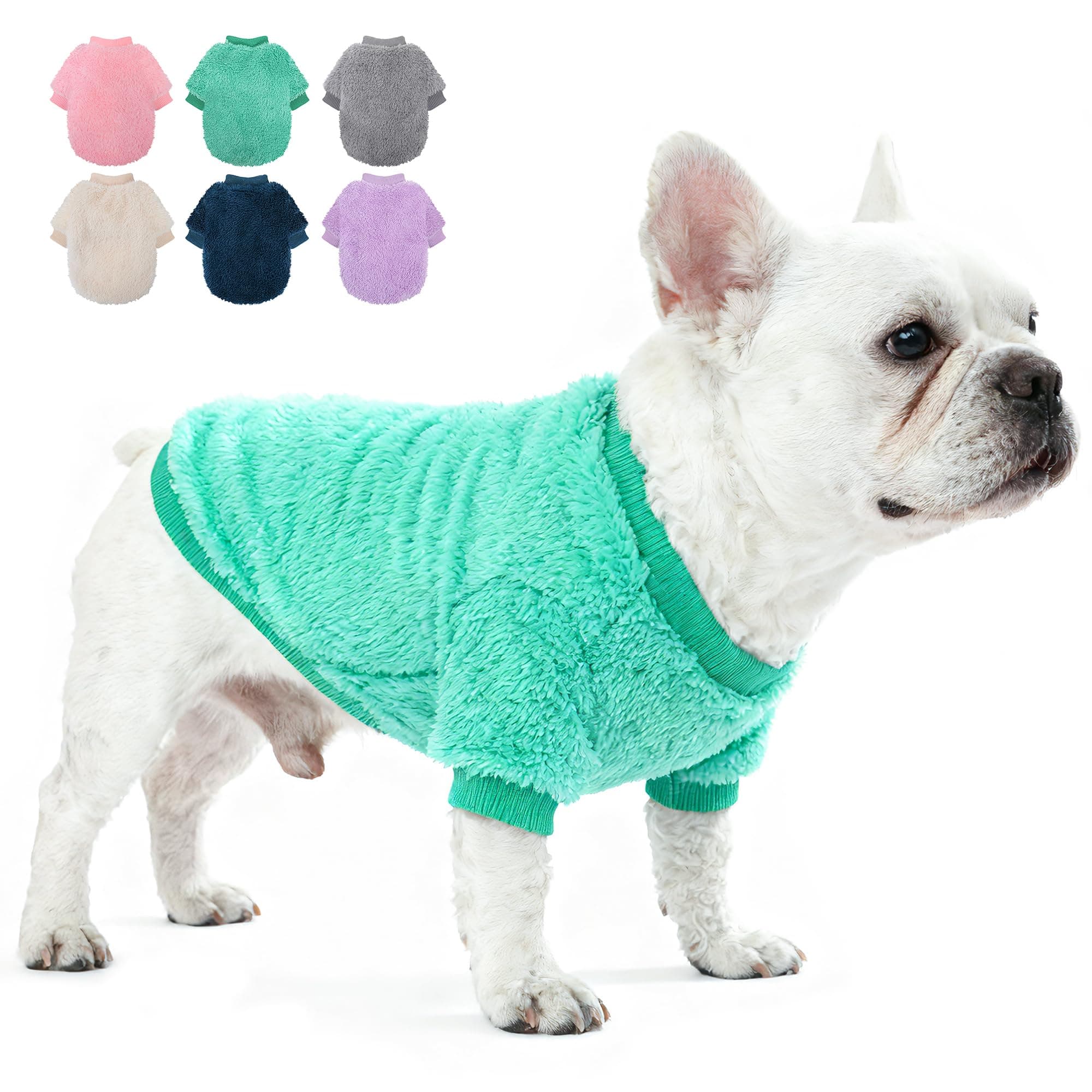 Dog Sweater for Small Dogs Girl Boy, Winter Fleece Teacup chez Amazon US
