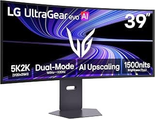 LG Ultragear™ 39GX950B Écran de jeu OLED double mode 5K2K (5120 x 2160) 39 po 1500R incurvé (WUHD 165 Hz WFHD 330 Hz) 0,03 ms... chez Amazon Canada