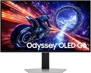 SAMSUNG Odyssey G6 QHD Écran de jeu OLED 27" 500 Hz 0,03 ms VESA DisplayHDR Trueblack chez Amazon Canada