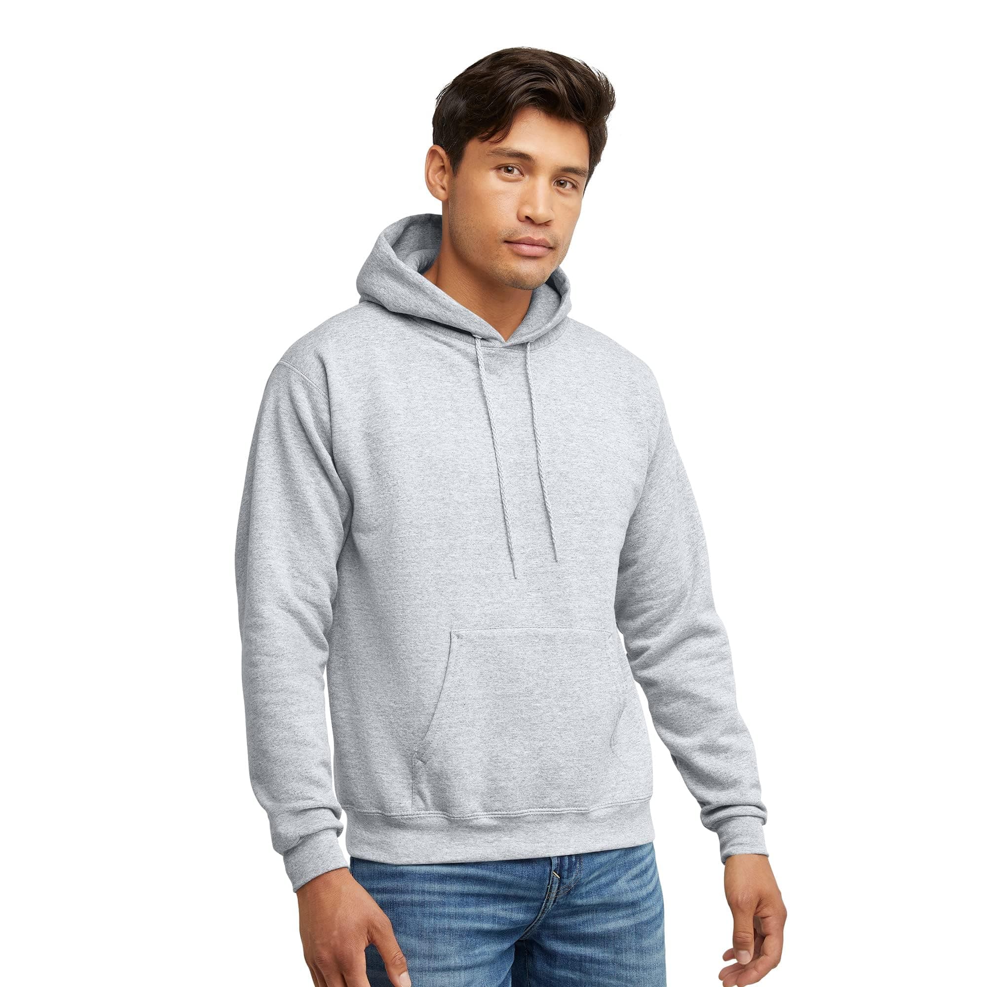 Hanes Men's Hoodie - EcoSmart Fleece Hooded Sweatshirt for Men & Women - Midweight Fleece - Big & Tall Available chez Amazon US