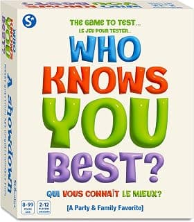 Skillmatics Who Knows You Best? – Card & Jeu de société familial for Family Game Nights | Conversation Game for Kids,... chez Amazon Canada