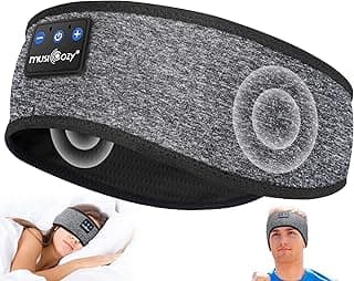 MUSICOZY Bluetooth 5.4 Sleep Headphones Headband Soft for Side Sleepers | Long Battery Life Wireless Sports Stereo Earbuds for Workout... chez Amazon Canada