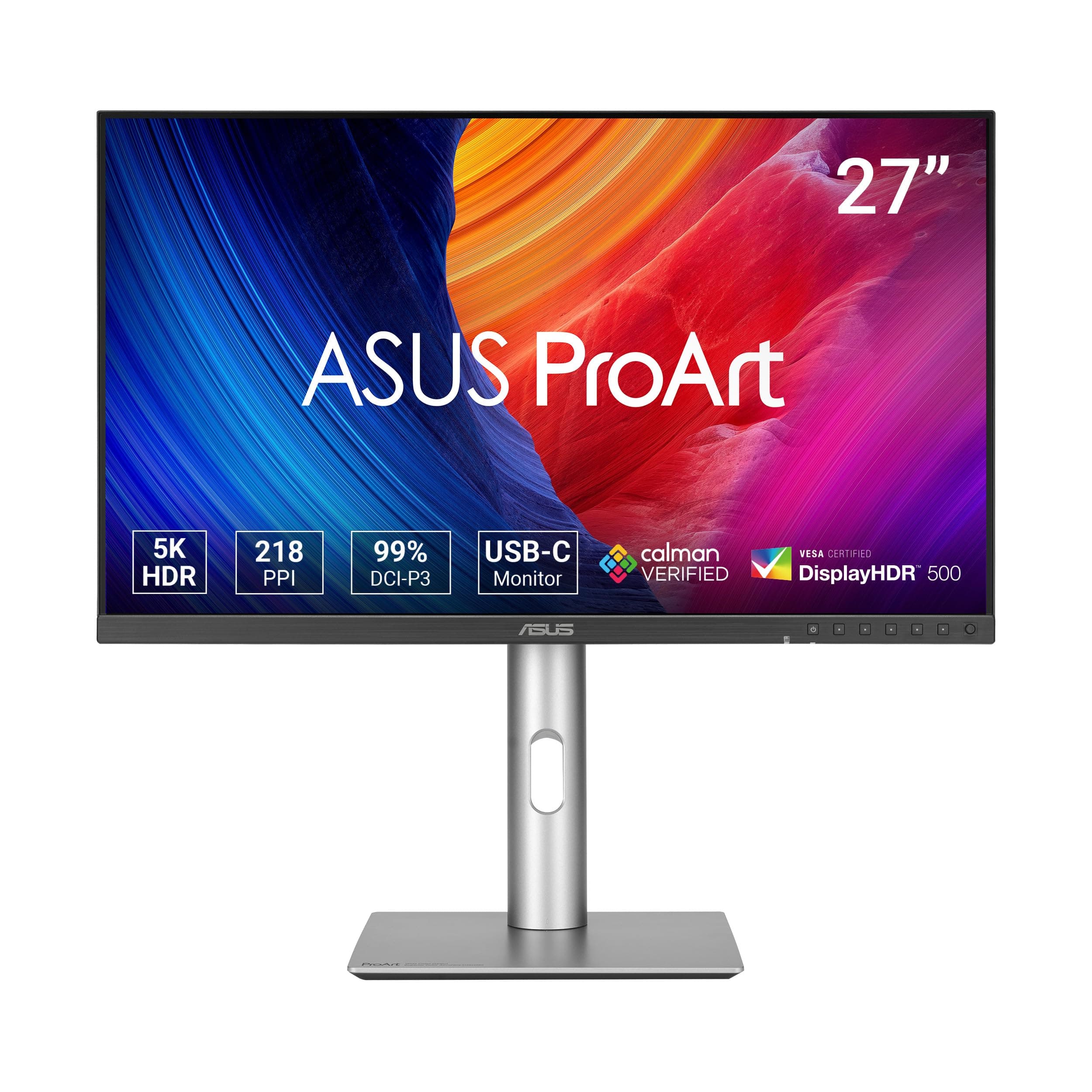 ASUS ProArt Display 5K PA27JCV Professional Monitor – 27-inch, IPS, 5K (5120 x 2880), 99% DCI-P3, LuxPixel AGLR, Light Sync, colour... chez Amazon UK