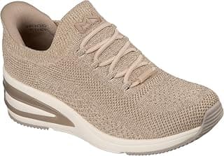 Skechers Women's Slip-Ins Uptown Wedge Vivie | Casual wedge sneaker, Slip-ins, Memory Foam Lux insole, Wedge Fit, Knit Upper, No Tie...