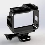Case for GoPro Hero 9 Frame Housing with Cold Shoe Mount, Protective Shell Cage Mount Accessories for Go Pro Hero 9 Action Cameras (Black) chez Best Buy Canada