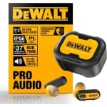 DEWALT Heavy Duty True Wireless Ear Buds, Bluetooth Headphones with Type C Charging Case Included (Yellow) chez Best Buy Canada