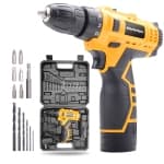 MasterSpec 12V Cordless Drill Driver Kit with Screwdriver Accessories, 1 Rechargeable Battery and Charger for Home DIY chez Best Buy Canada