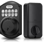 Keyless Entry Door Lock with Keypad Smart Deadbolt – Auto-Lock Front Door Security Lock with 2 Keys, Easy Install, Matte Black chez Best Buy Canada