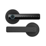 ApexGear 360° Fingerprint Smart Door Knob Lock, Bluetooth App Always-Open Mode Direct Replacement for Bedroom Rental Wooden Doors chez Best Buy Canada