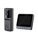 ApexGear Wireless Video Intercom Doorbell Kit With Indoor Monitor, No WiFi Required, IR Night Vision, TF Card Local Recording, Two-Way Audio chez Best Buy Canada
