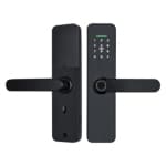 ApexGear Semiconductor Fingerprint Smart Lever Lock, IC Card Bluetooth TTlock APP Password Lock for Bedroom Office Hotel Rental Wooden Doors chez Best Buy Canada