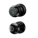 ApexGear Tuya Bluetooth Smart Spherical Knob Lock, Fingerprint Passcode Easy Replace Lock for Bedroom Apartment Office Interior Wooden Doors chez Best Buy Canada